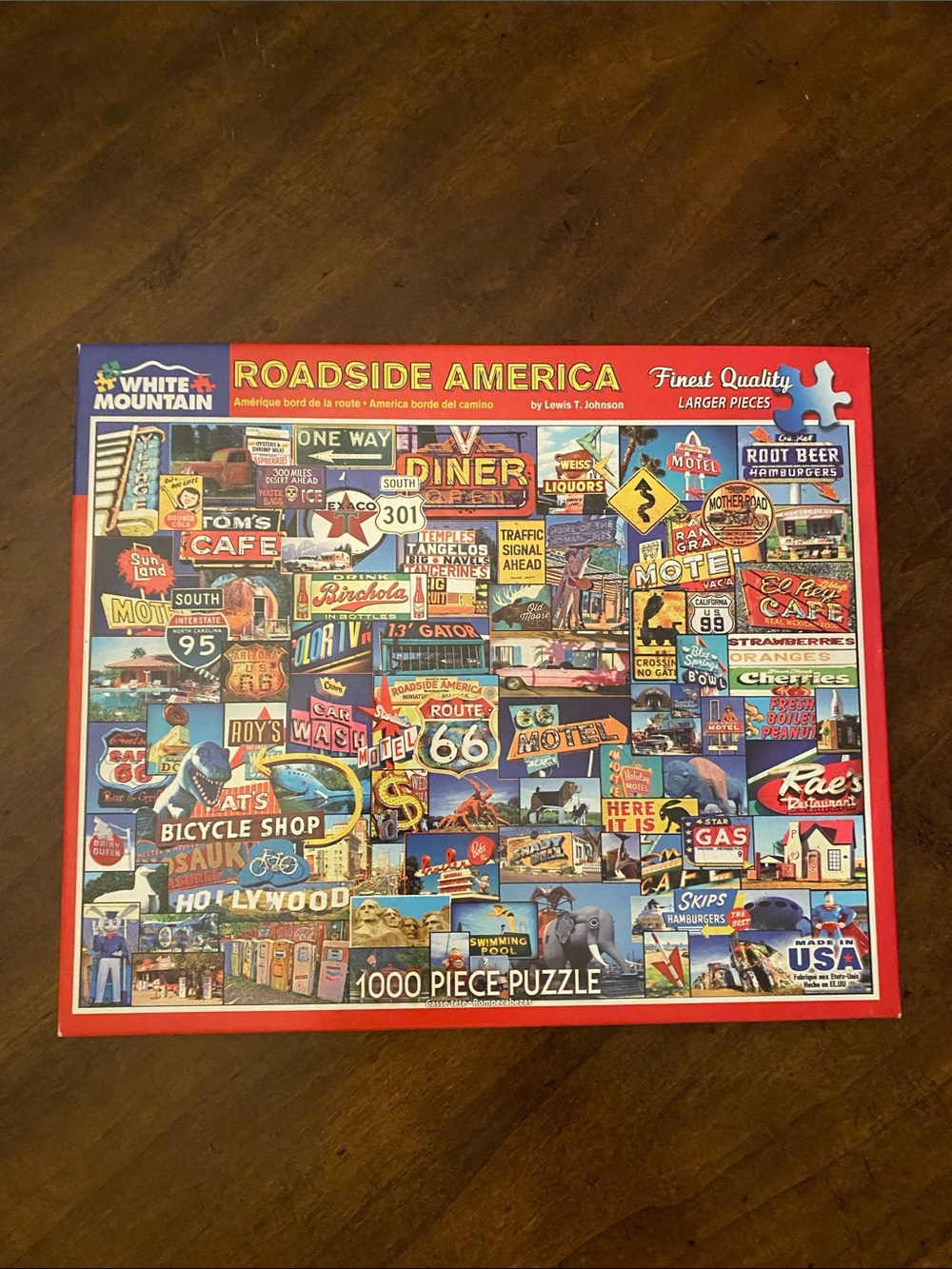 White Mountain • Roadside America • 1000 Piece Puzzle